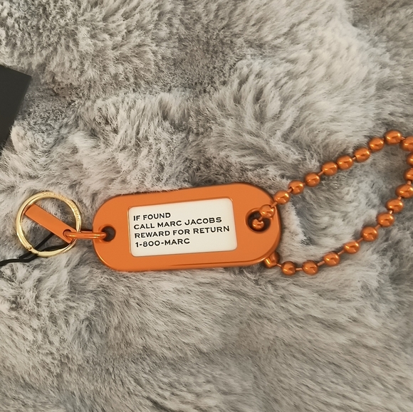 Marc Jacobs Accessories - NEW Marc Jacobs Key Ring Keychain Bag Tag RAre To Find